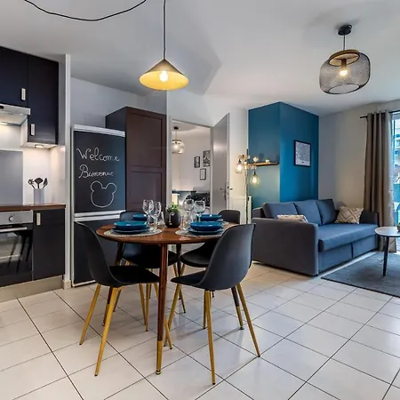 شقة Chez Stephane & Sophie - 10min Disneyland, Free Parking, Big Garden *